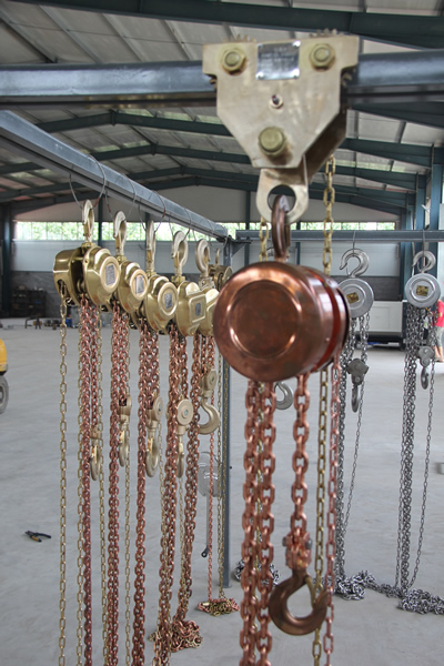 防爆鈹銅手拉葫蘆